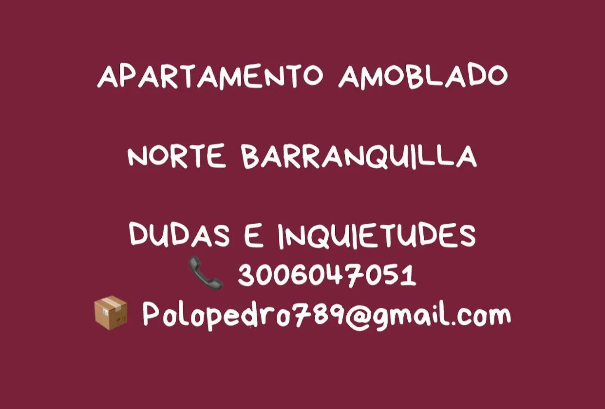 La Plazuela - Apartamento Amoblado-Norte location